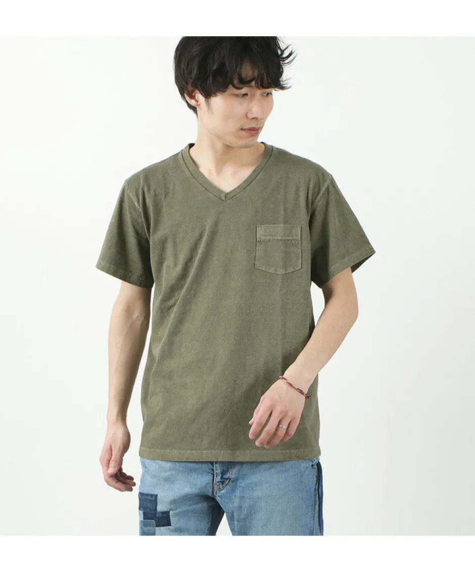 T-Shirts^GOOD ON / GOST1408 Short sleeve V-neck pocket T-shirt