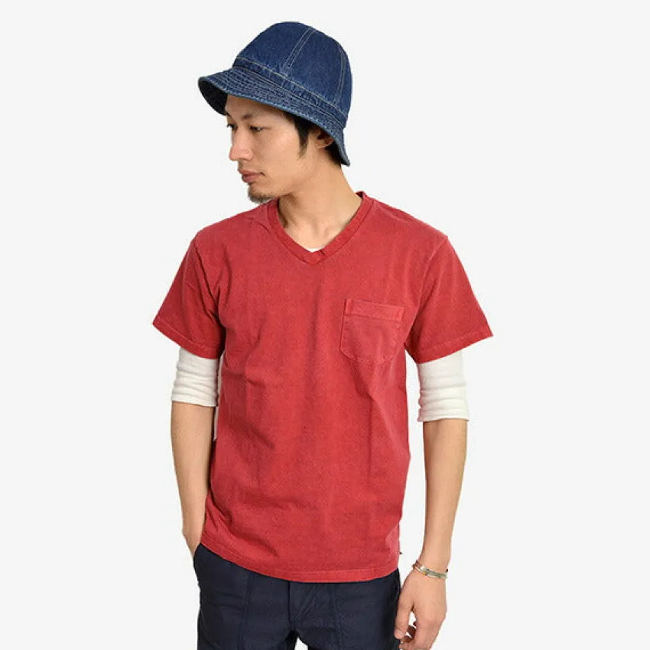 T-Shirts^GOOD ON / GOST1408 Short sleeve V-neck pocket T-shirt