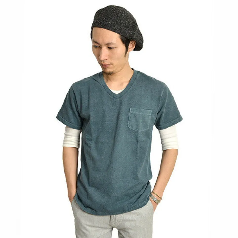 T-Shirts^GOOD ON / GOST1408 Short sleeve V-neck pocket T-shirt