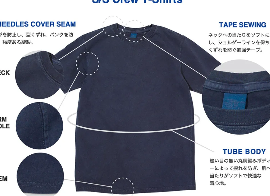 T-Shirts^GOOD ON / Long sleeve crew T-shirt