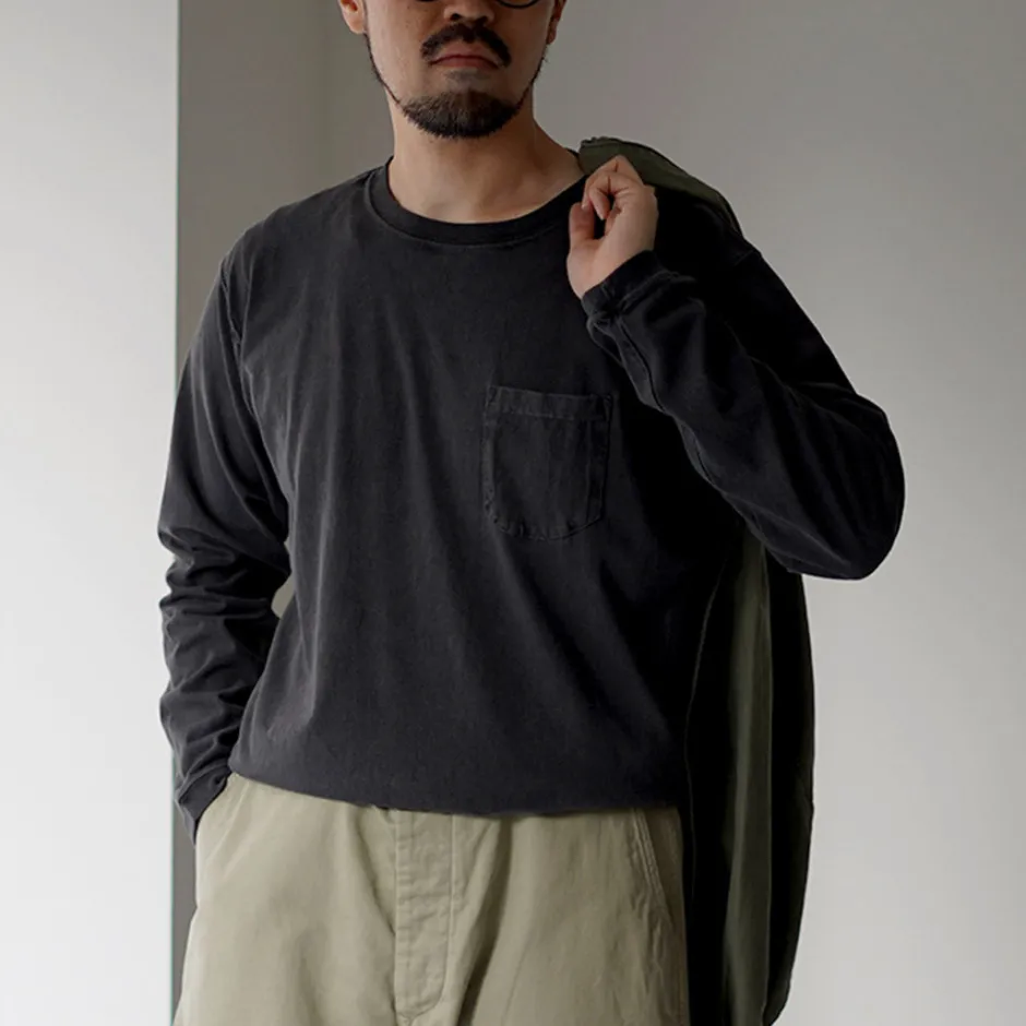 T-Shirts^GOOD ON / Long Sleeve Pocket Crew T-Shirt