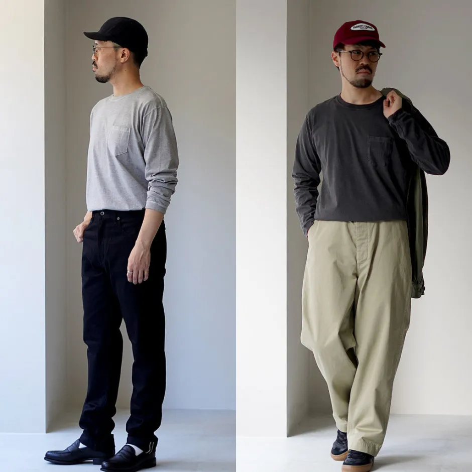 T-Shirts^GOOD ON / Long Sleeve Pocket Crew T-Shirt