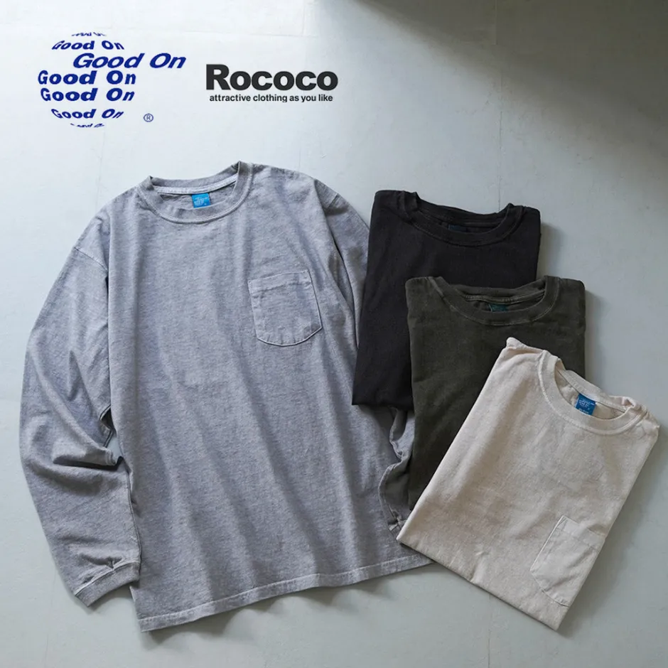 T-Shirts^GOOD ON / Long Sleeve Pocket Crew T-Shirt