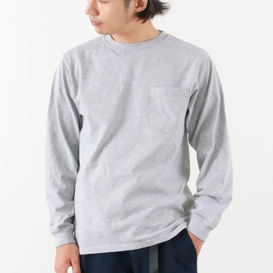 T-Shirts^GOOD ON / Long Sleeve Pocket Crew T-Shirt