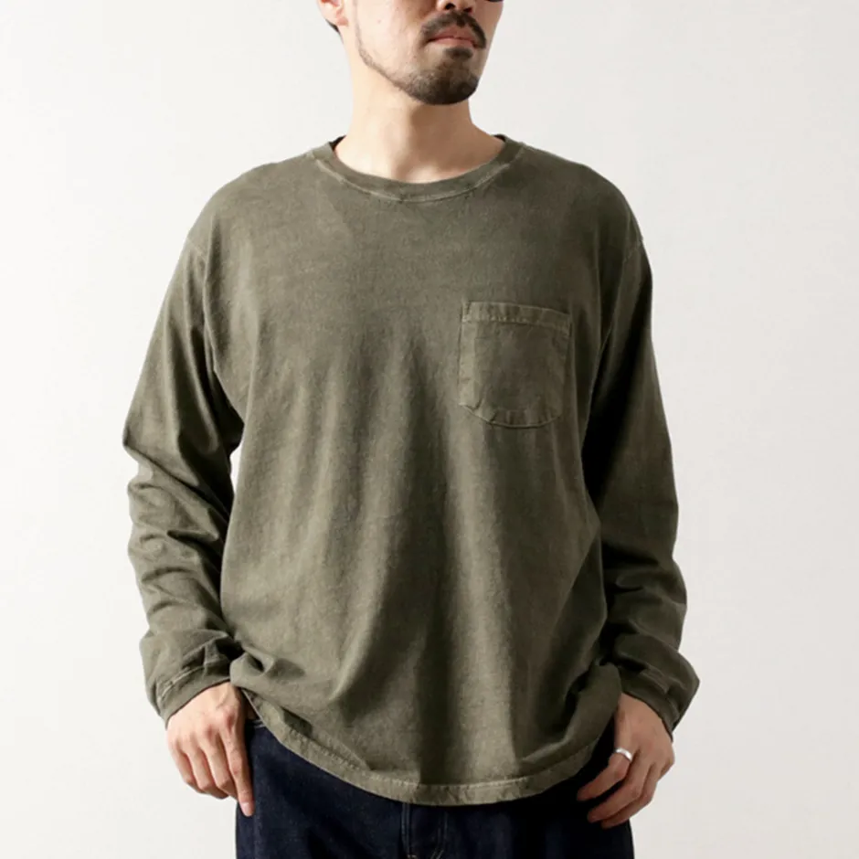 T-Shirts^GOOD ON / Long Sleeve Pocket Crew T-Shirt