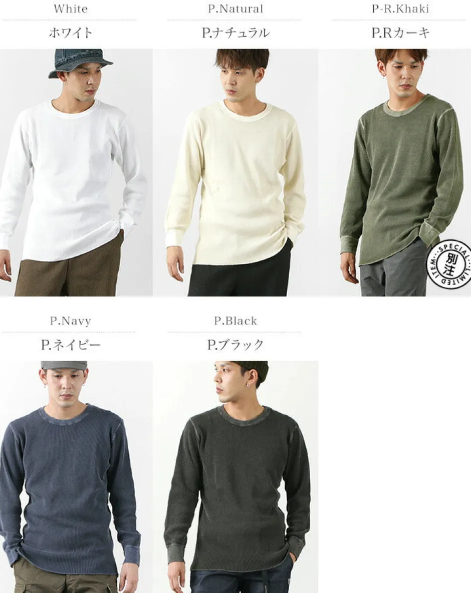 T-Shirts^GOOD ON / Long Sleeve Thermal Pigmented Dye