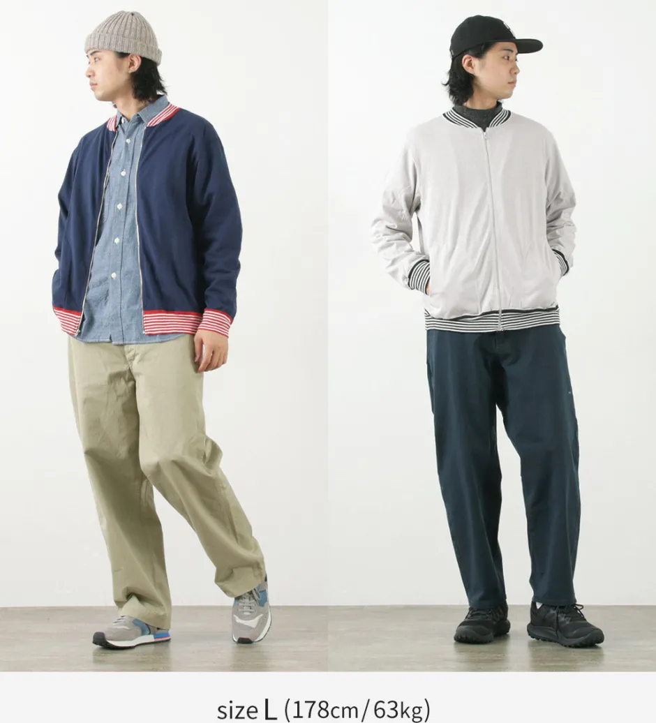 Jackets^GOOD ON / Striped Rib Tee Track Jacket