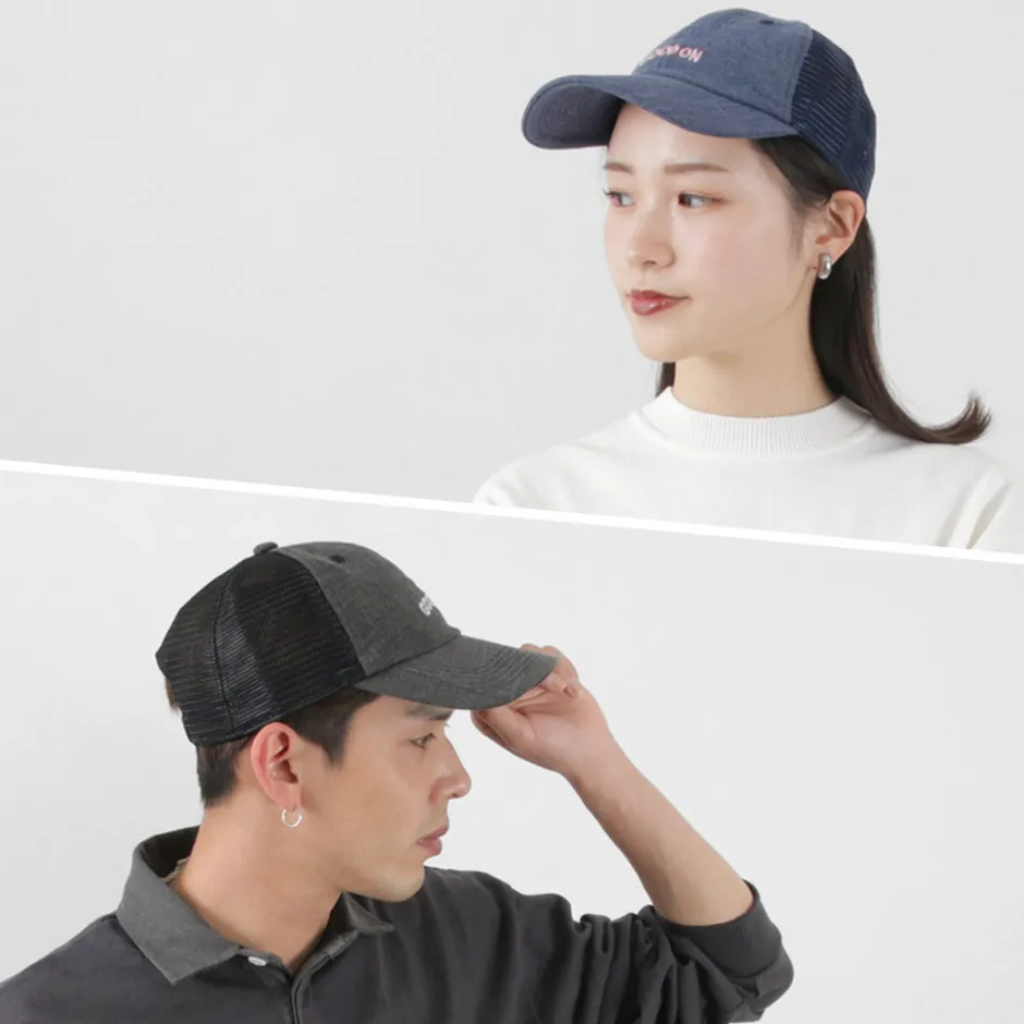 Hats^GOOD ON / TEE mesh cap embroidery