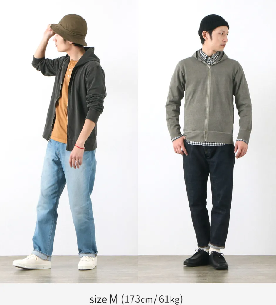 Sweatshirts^GOOD ON / Zip Tee Parka Pigment Dye