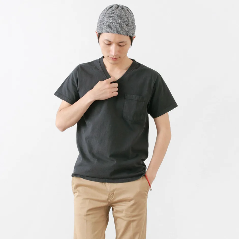 T-Shirts^GOODWEAR / Coded short sleeve V-neck pocket T-shirt