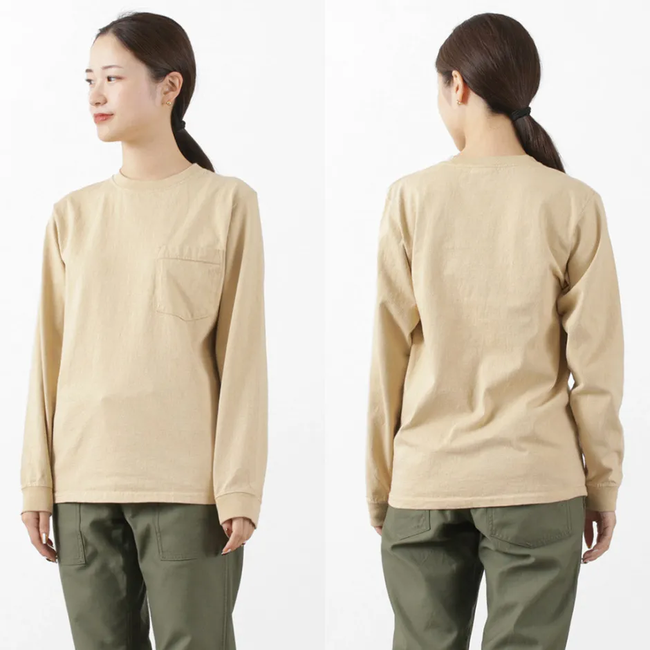 T-Shirts^GOODWEAR / Crew Neck Pocket T-Shirt Long Sleeve