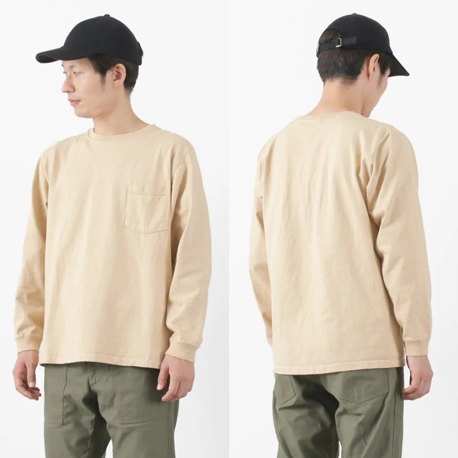 T-Shirts^GOODWEAR / Crew Neck Pocket T-Shirt Long Sleeve