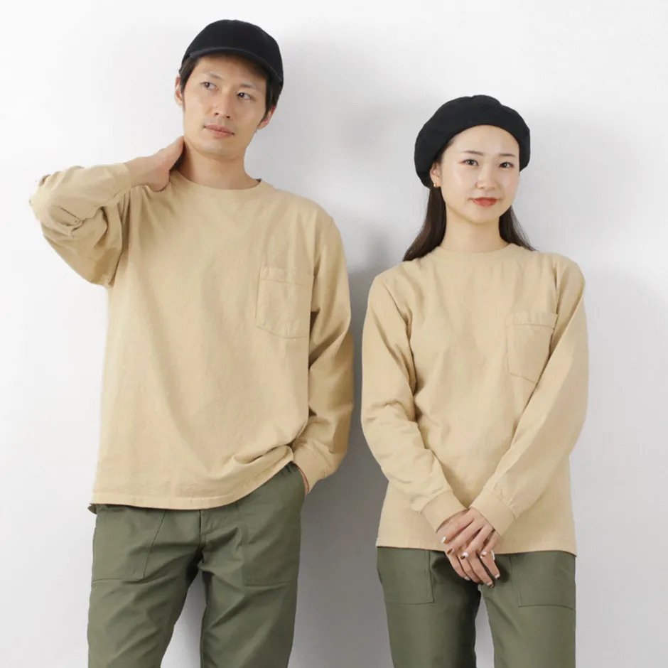 T-Shirts^GOODWEAR / Crew Neck Pocket T-Shirt Long Sleeve