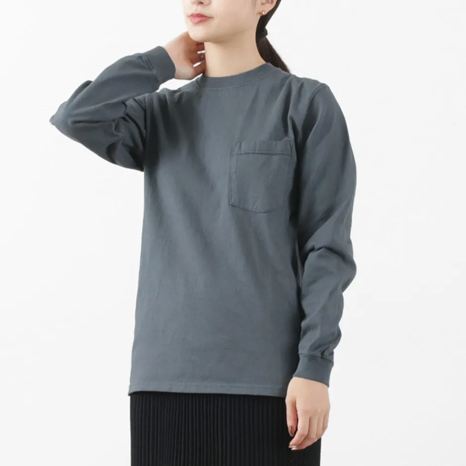 T-Shirts^GOODWEAR / Crew Neck Pocket T-Shirt Long Sleeve