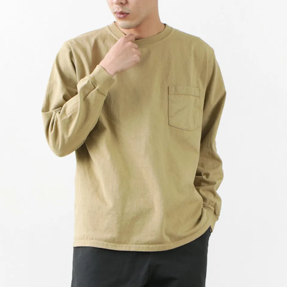 T-Shirts^GOODWEAR / Crew Neck Pocket T-Shirt Long Sleeve