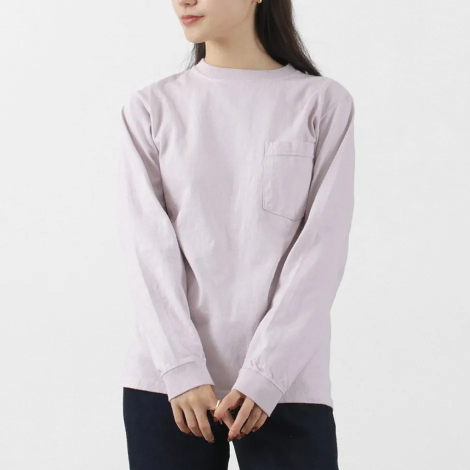 T-Shirts^GOODWEAR / Crew Neck Pocket T-Shirt Long Sleeve