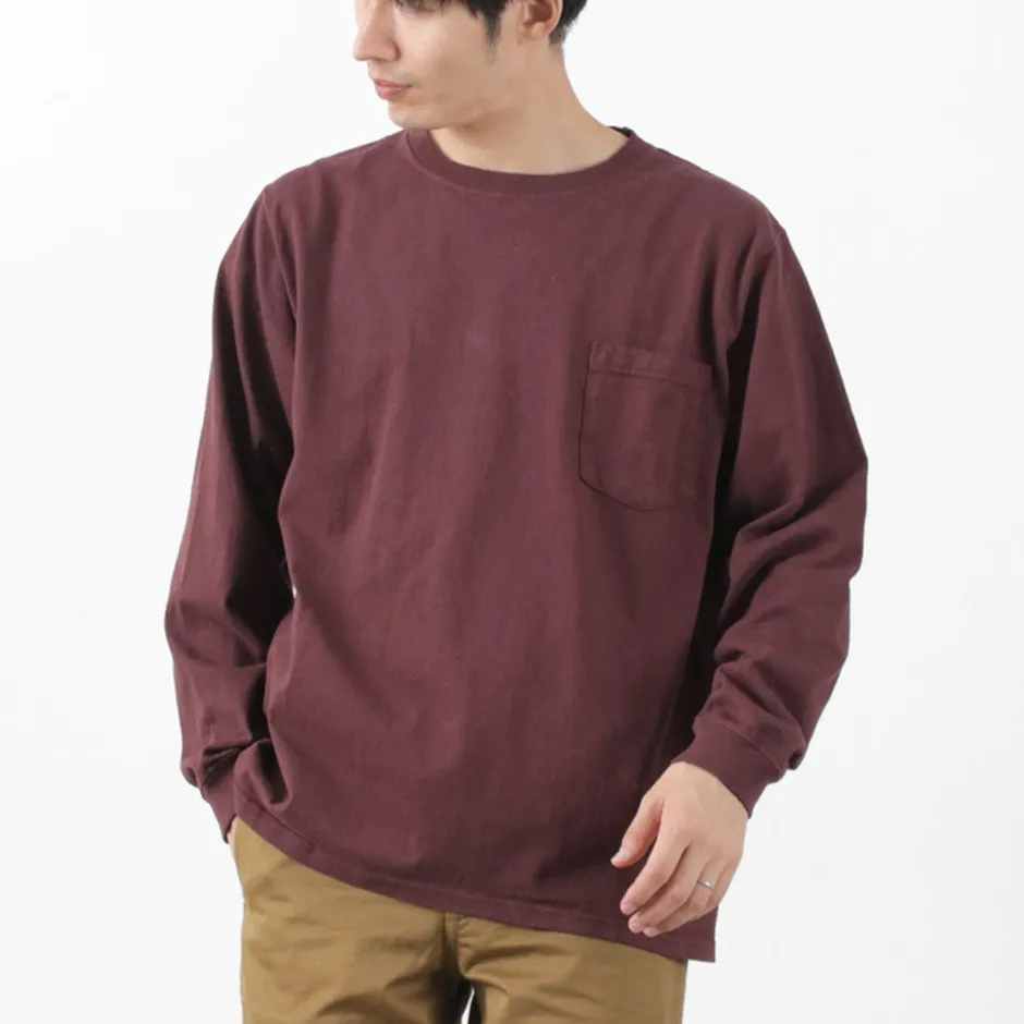 T-Shirts^GOODWEAR / Crew Neck Pocket T-Shirt Long Sleeve