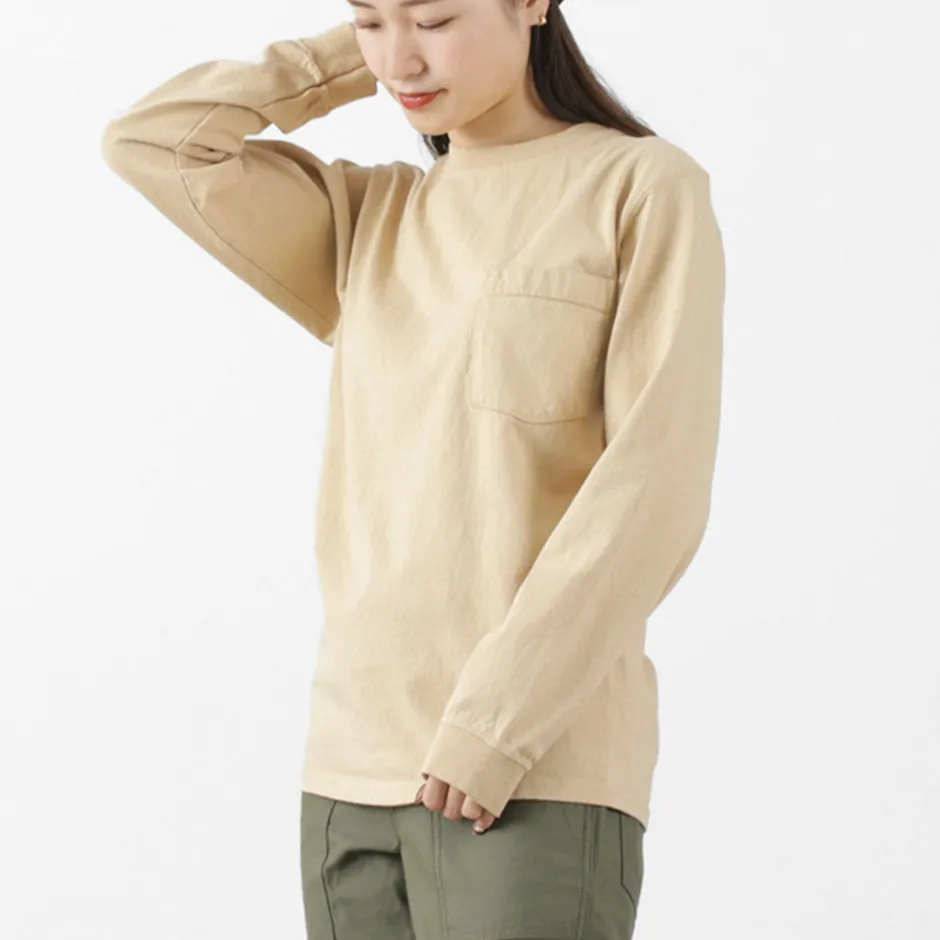 T-Shirts^GOODWEAR / Crew Neck Pocket T-Shirt Long Sleeve