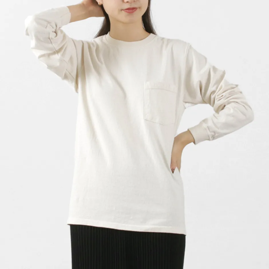 T-Shirts^GOODWEAR / Crew Neck Pocket T-Shirt Long Sleeve
