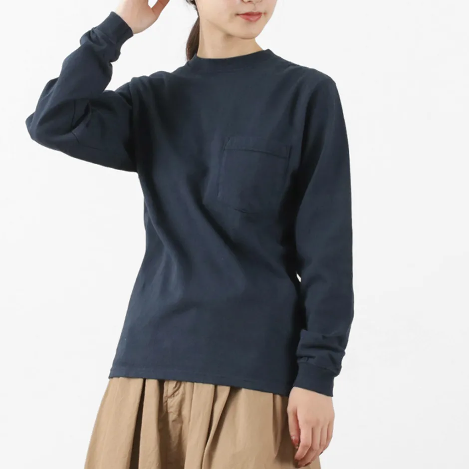 T-Shirts^GOODWEAR / Crew Neck Pocket T-Shirt Long Sleeve
