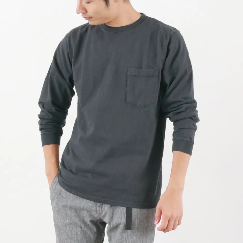 T-Shirts^GOODWEAR / Crew Neck Pocket T-Shirt Long Sleeve