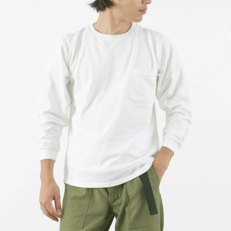 T-Shirts^GOODWEAR / Crew Neck Pocket T-Shirt Long Sleeve
