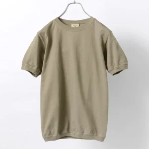T-Shirts^GOODWEAR / Crew Neck Short Sleeve T-Shirt Cuff and Hem Rib