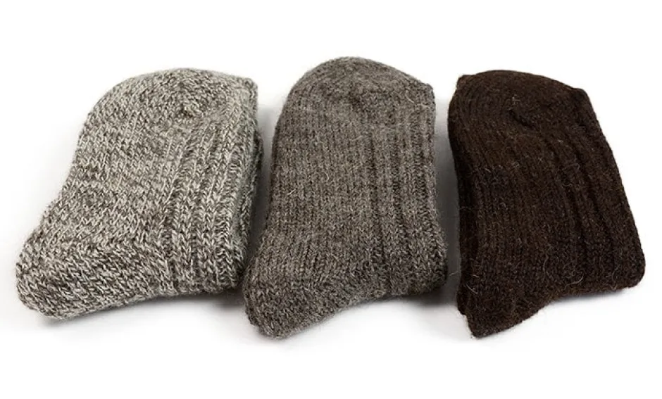 Socks^GRANGE CRAFT / Jacob Sheep Wool Socks