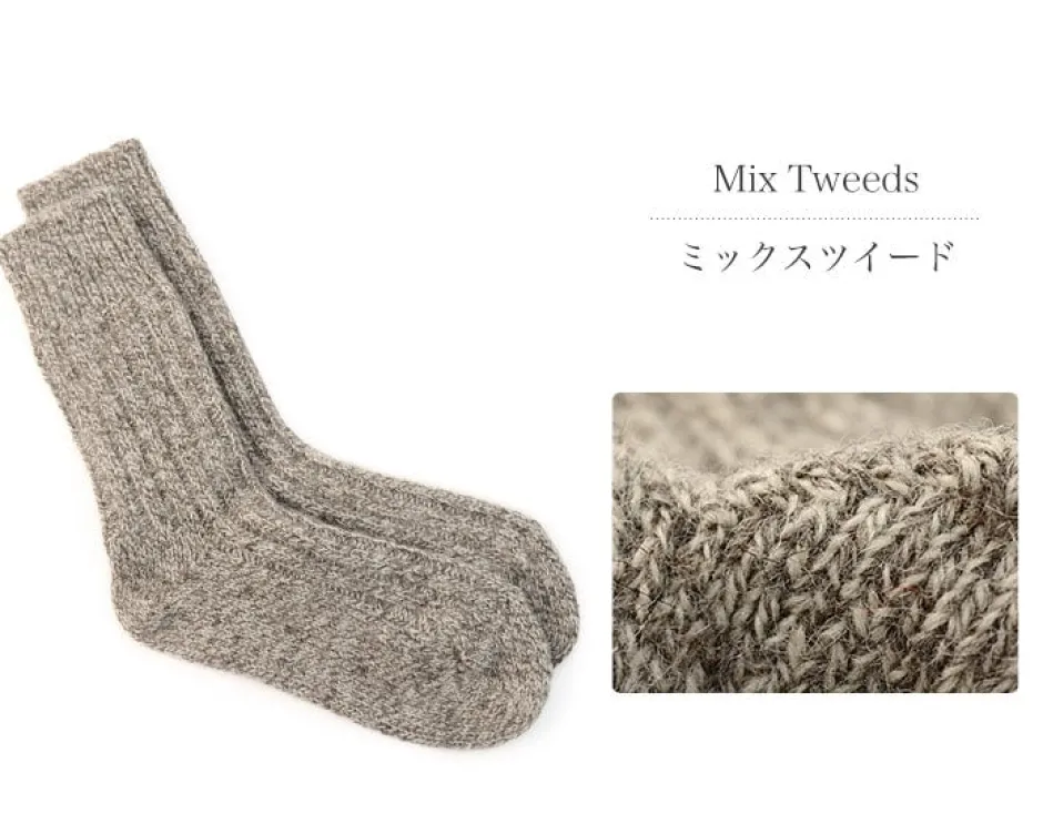 Socks^GRANGE CRAFT / Jacob Sheep Wool Socks