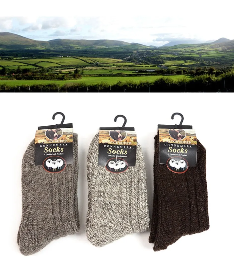 Socks^GRANGE CRAFT / Jacob Sheep Wool Socks