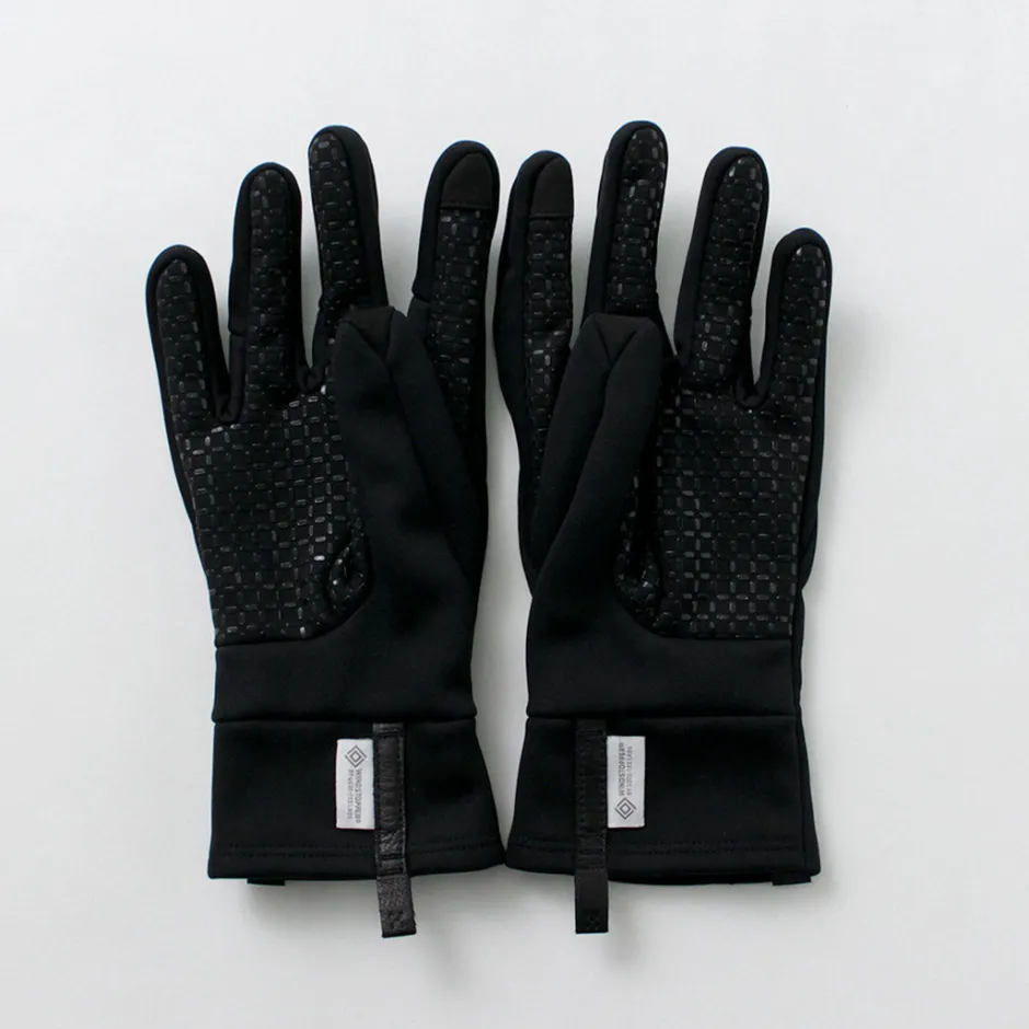 Gloves^HAGLOFS / Bow Windstopper Gloves black