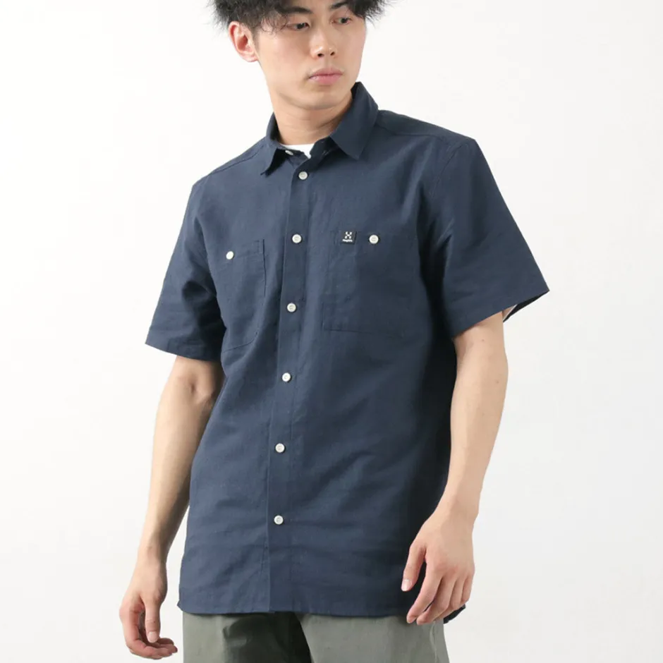 Shirts^HAGLOFS / Curious Hemp Short Sleeve Shirt