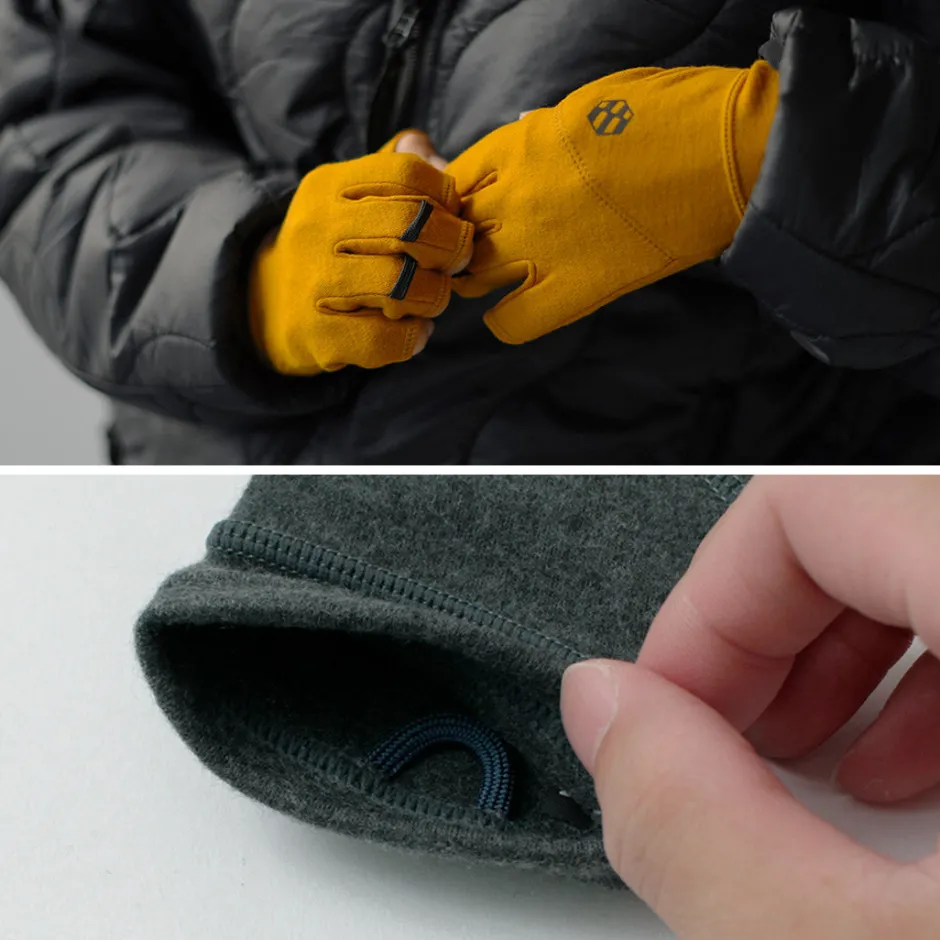 Gloves^HANDSON GRIP / Hobo 1J First Joint Merino Wool Gloves