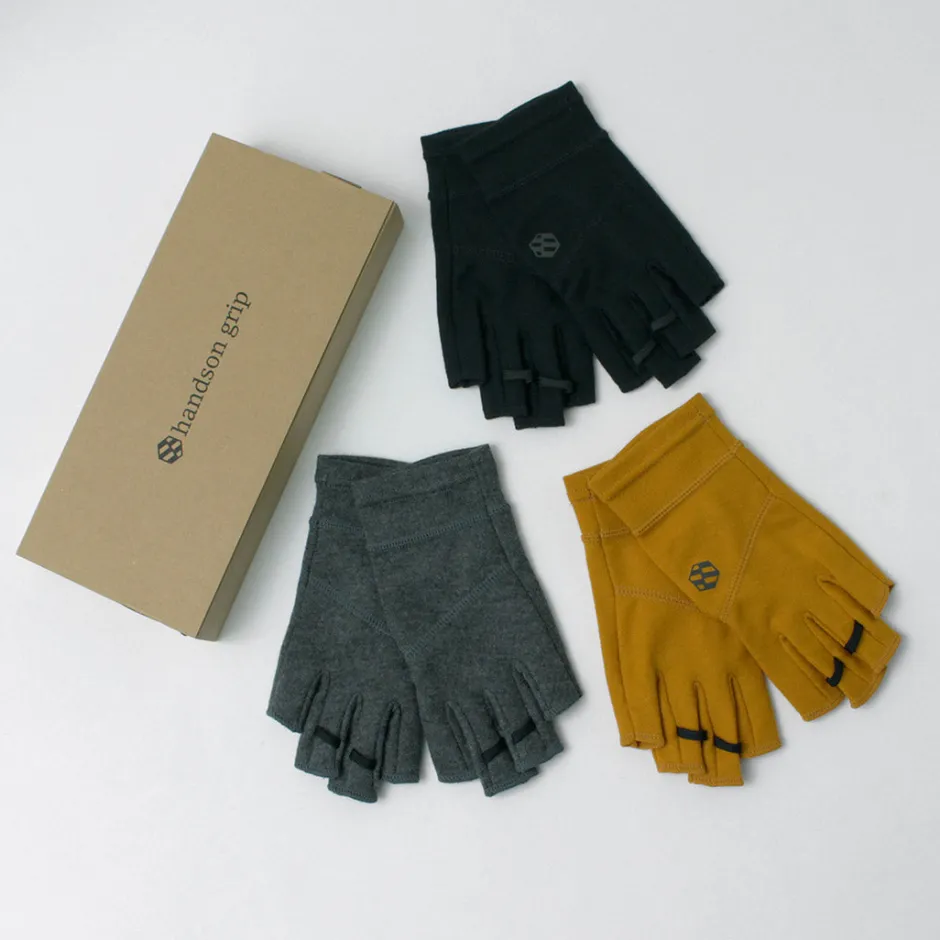 Gloves^HANDSON GRIP / Hobo 1J First Joint Merino Wool Gloves