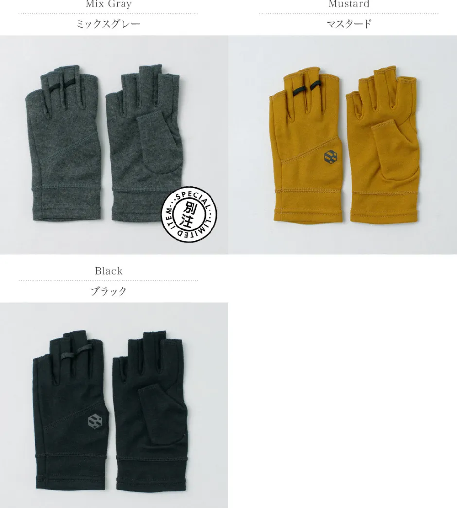 Gloves^HANDSON GRIP / Hobo 1J First Joint Merino Wool Gloves