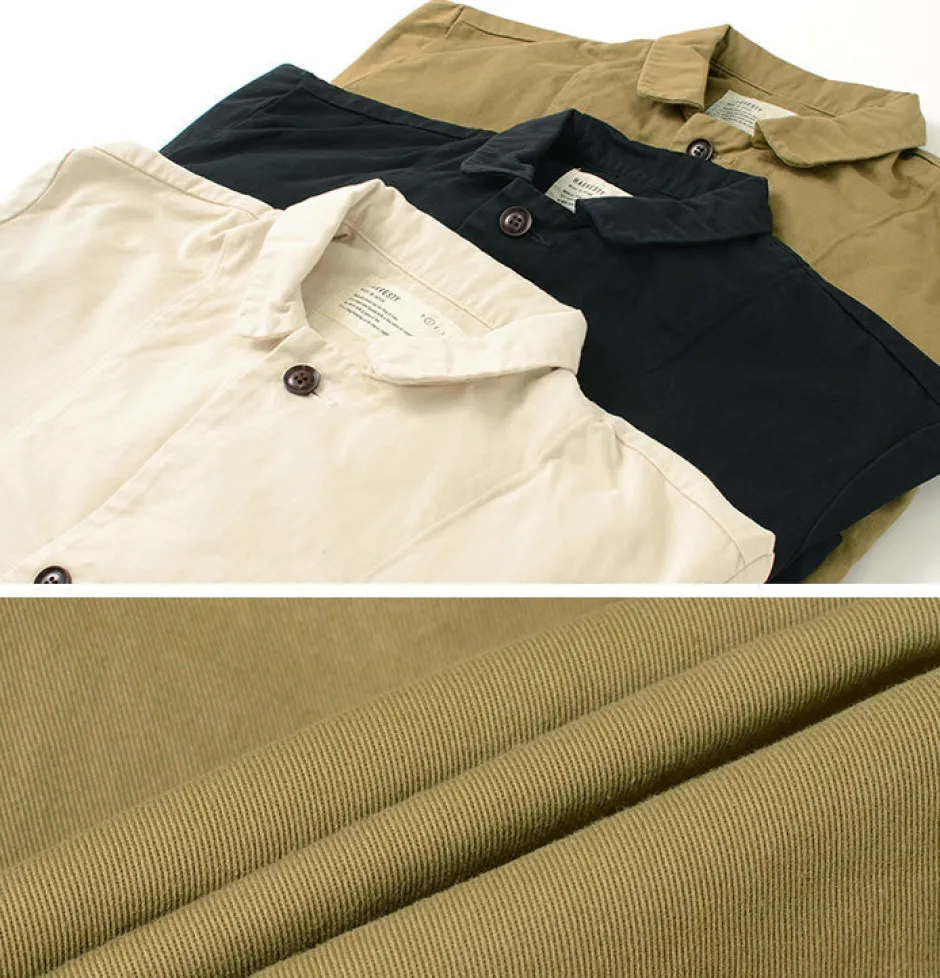 Coats^HARVESTY / Chino Cloth Overcoat