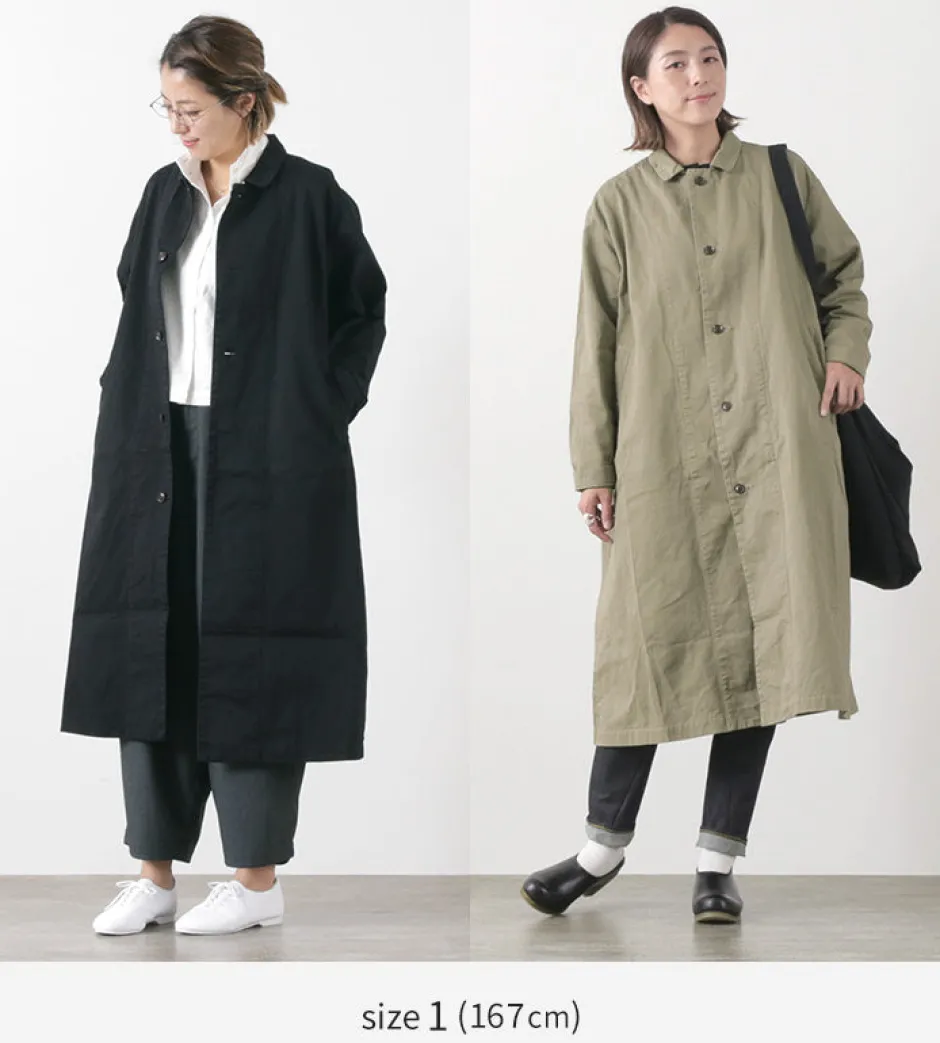 Coats^HARVESTY / Chino Cloth Overcoat