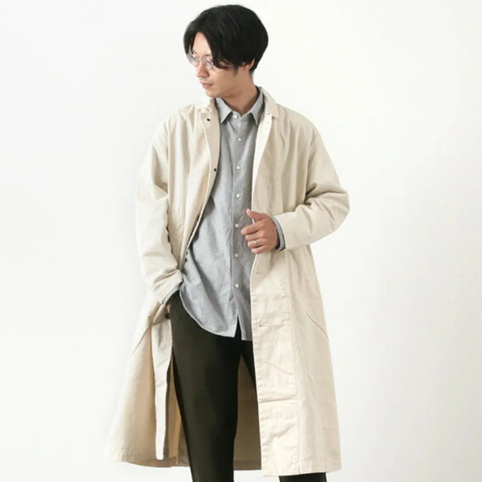 Coats^HARVESTY / Chino Cloth Overcoat