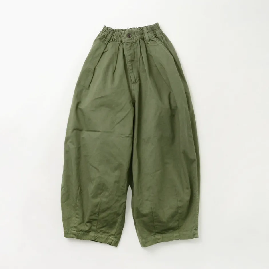Trousers^HARVESTY / Cotton Chino Circus Pants