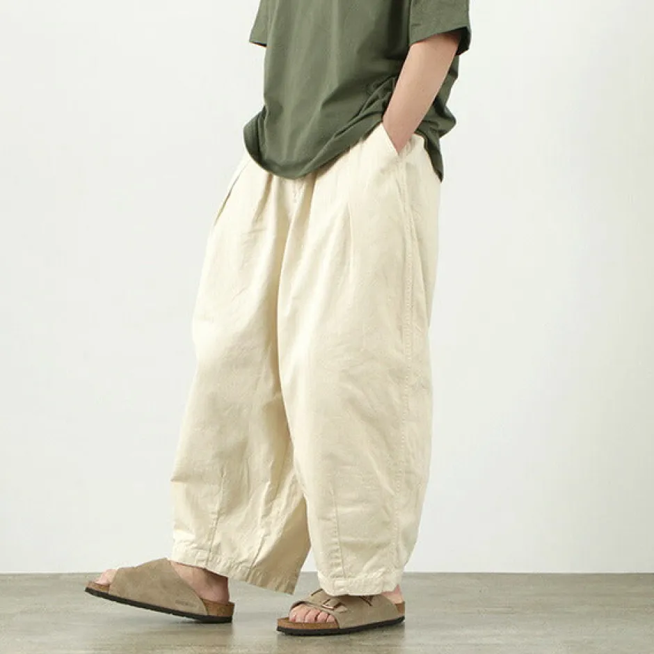 Trousers^HARVESTY / Cotton Chino Circus Pants