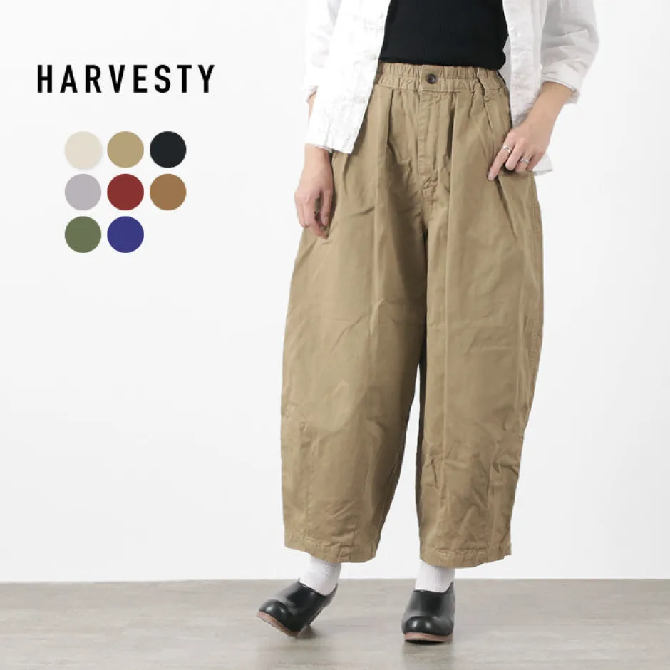 Trousers^HARVESTY / Cotton Chino Circus Pants