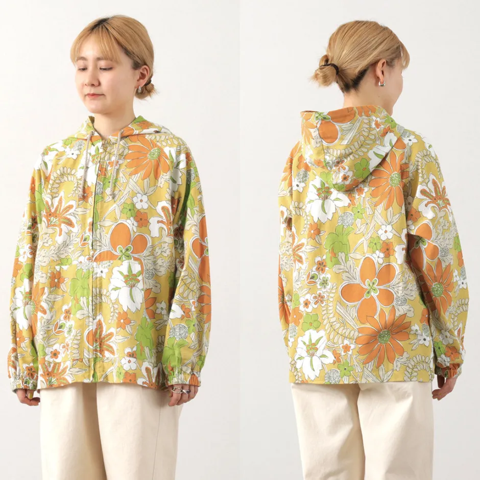 Jackets^HAVE A GRATEFUL DAY / Beach Hoodie orange