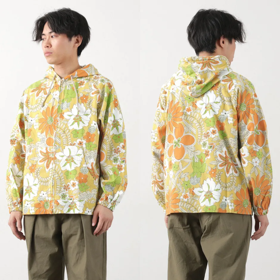 Jackets^HAVE A GRATEFUL DAY / Beach Hoodie orange
