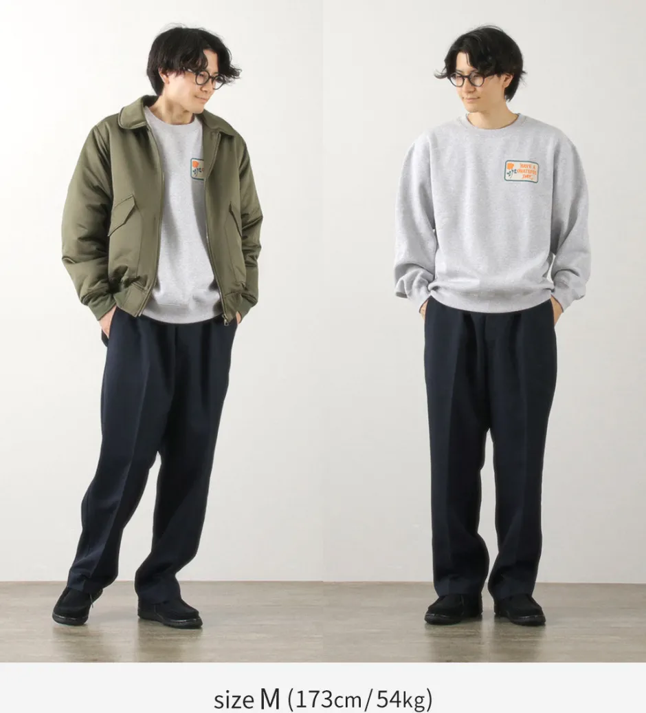 Sweatshirts^HAVE A GRATEFUL DAY / Box Logo Sweatshirt lightgrey