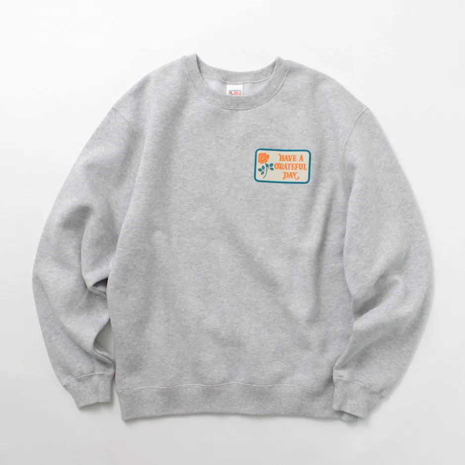 Sweatshirts^HAVE A GRATEFUL DAY / Box Logo Sweatshirt lightgrey