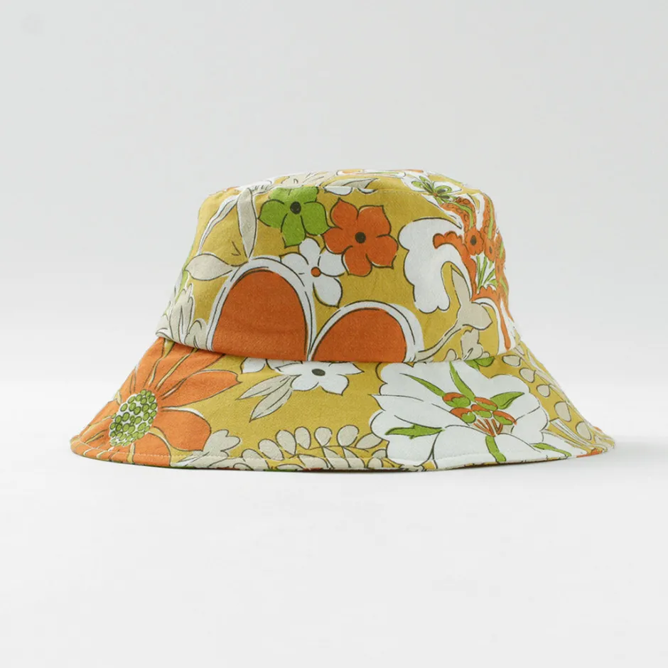 Hats^HAVE A GRATEFUL DAY / Bucket Hat orange