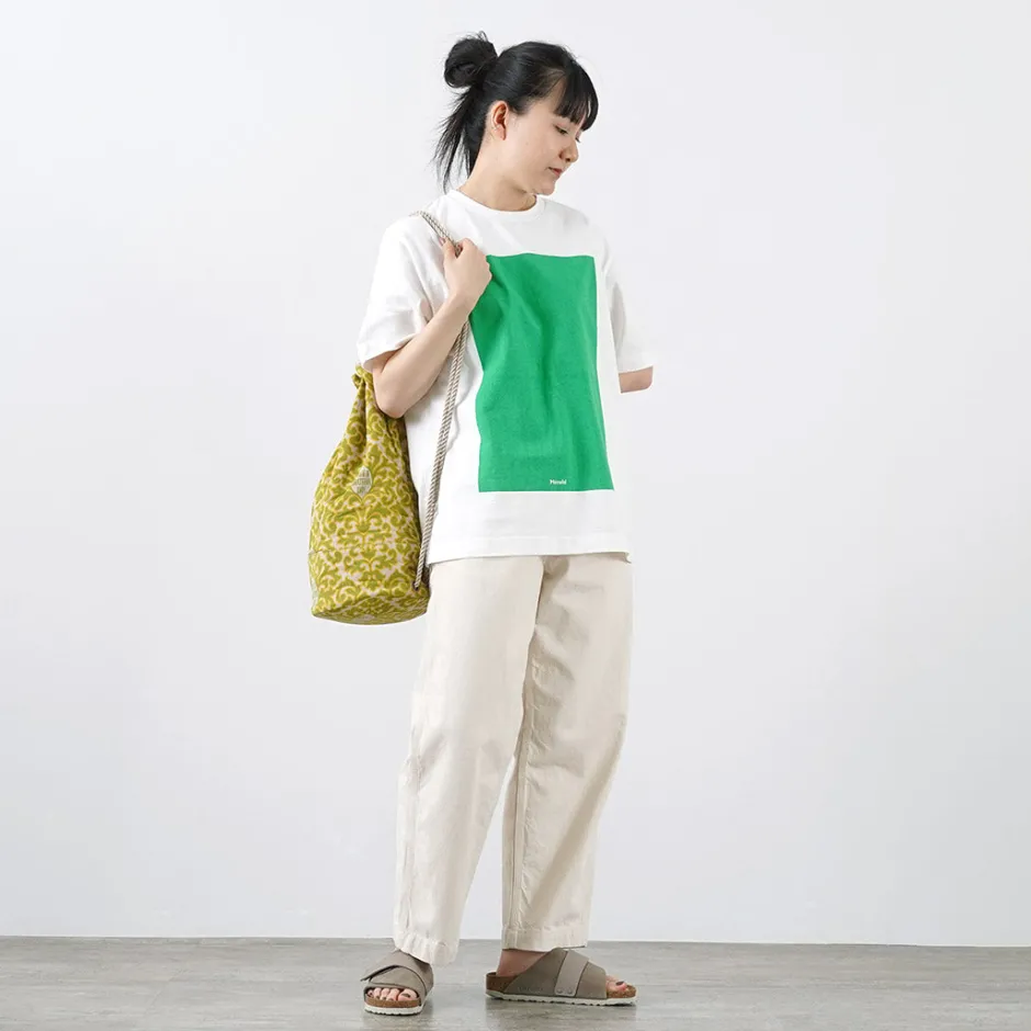 Shoulder Bags^HAVE A GRATEFUL DAY / Retro damask fabric shoulder bag