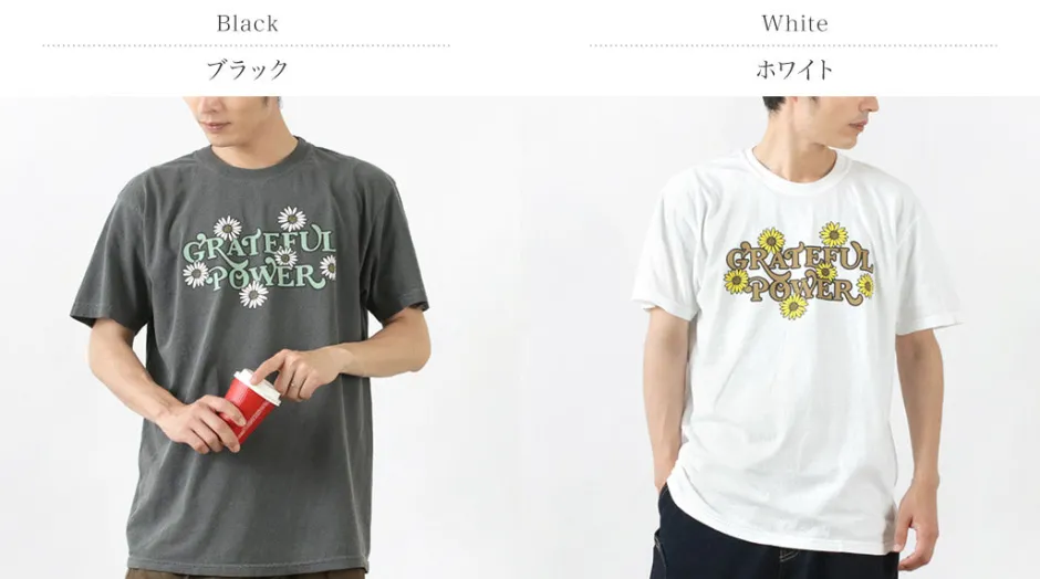 T-Shirts^HAVE A GRATEFUL DAY / Short Sleeve T-Shirt -POWER#1