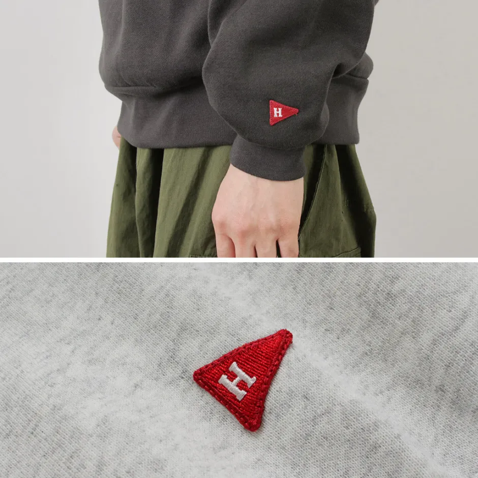 Sweatshirts^HEALTHKNIT / Classic Sweatshirt Henley Neck Long Sleeve