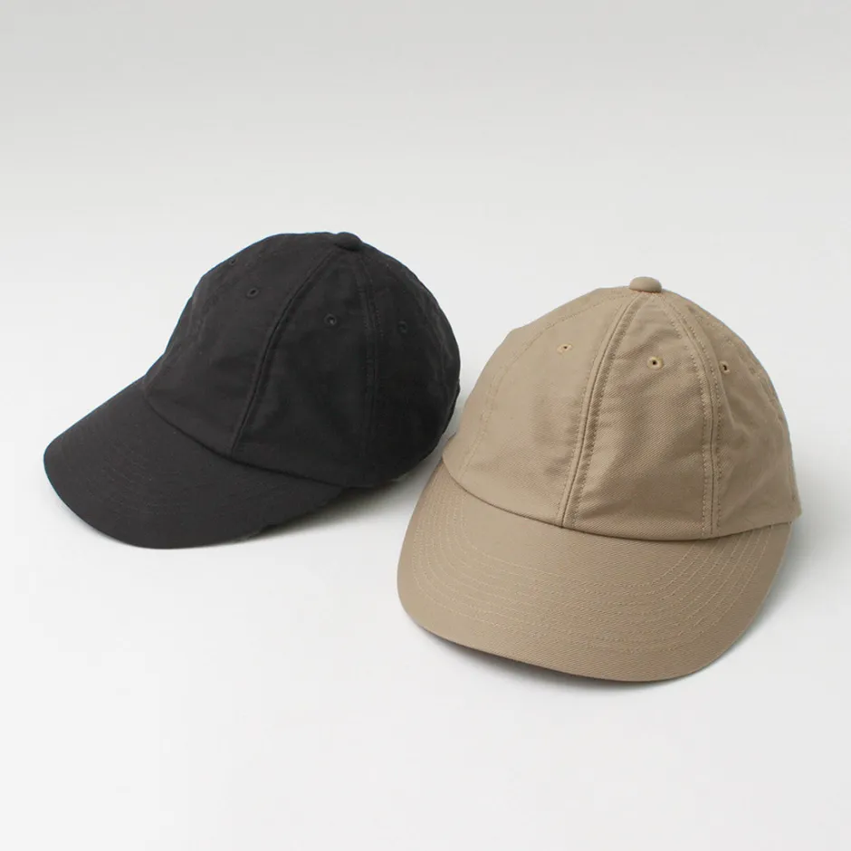 Hats^HICOSAKA / Chino Big Visor 8 Panel Cap